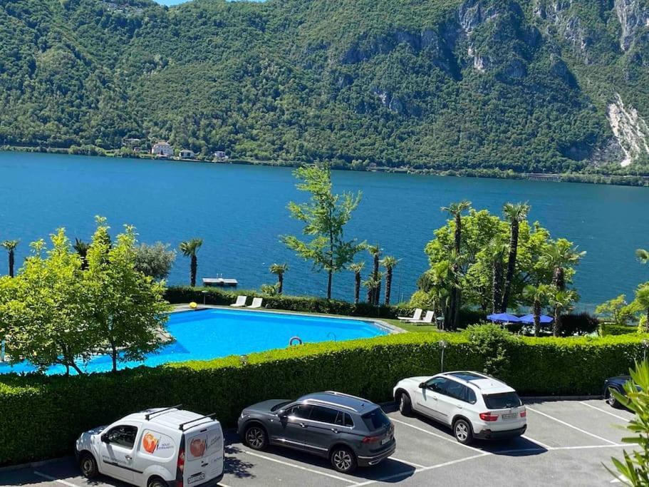 Holiday On The Lake Lugano 2-16 Bissone Eksteriør billede